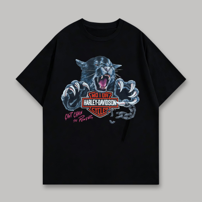  Motorcycles Printed Oversized Unisex T-shirt