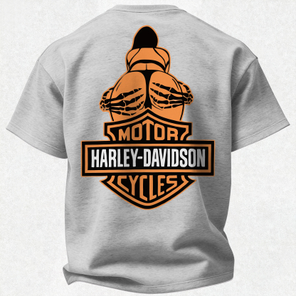  Motorcycles Printed Oversized Unisex T-shirt