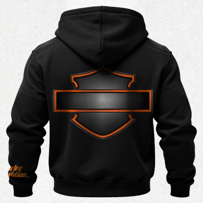  Motorcycles Printed Fleece-lined Unisex Hoodie