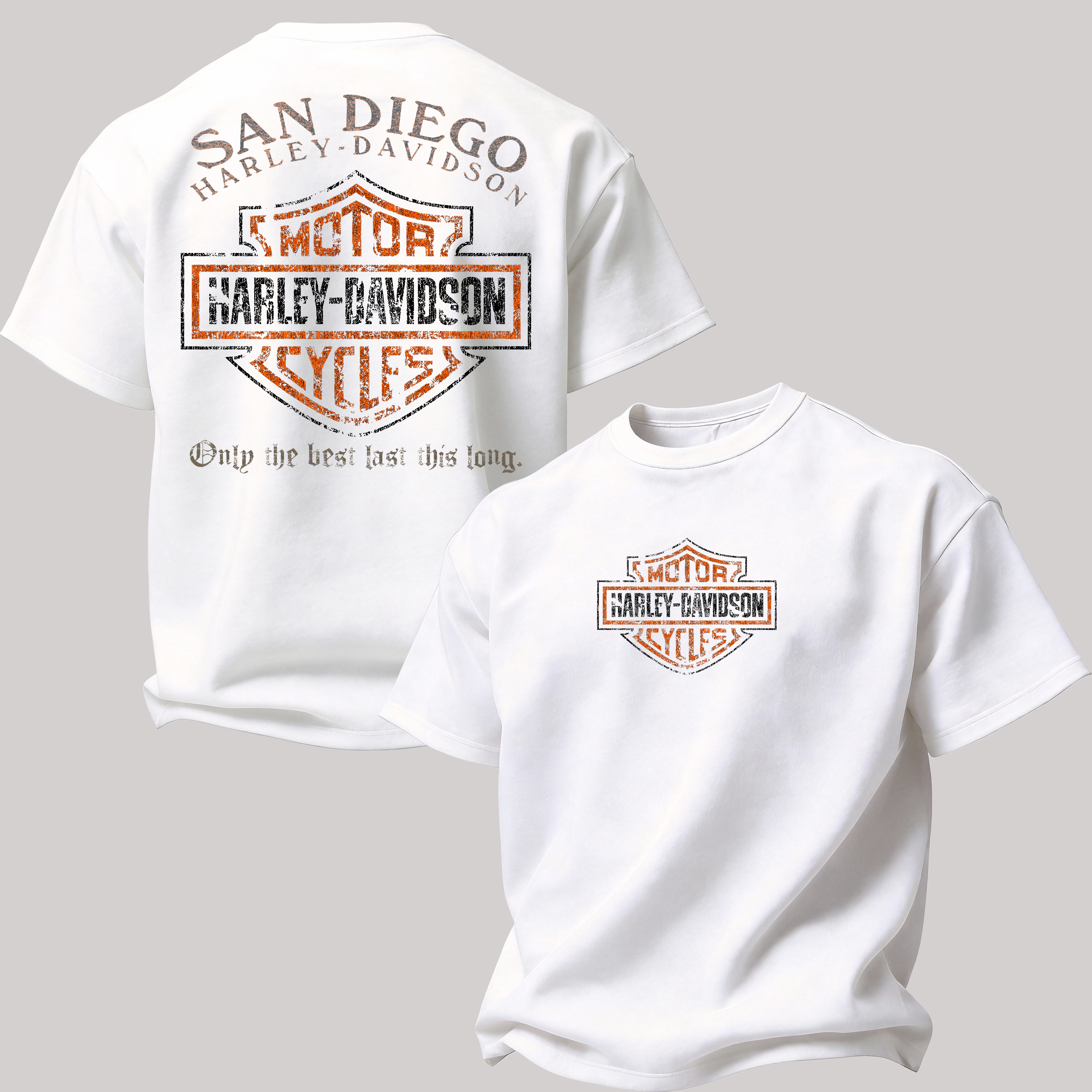  Motorcycles Printed Oversized Unisex T-shirt