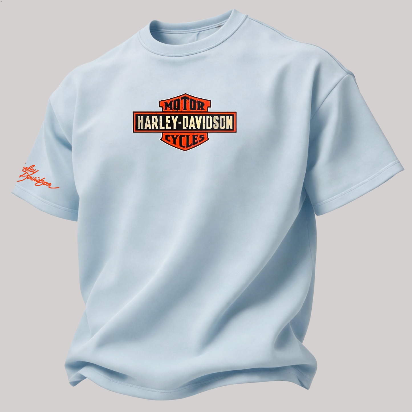  Motorcycles Printed Oversized Unisex T-shirt