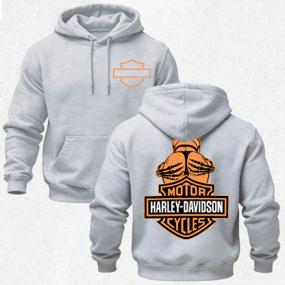  Motorcycles Printed Fleece-lined Unisex Hoodie