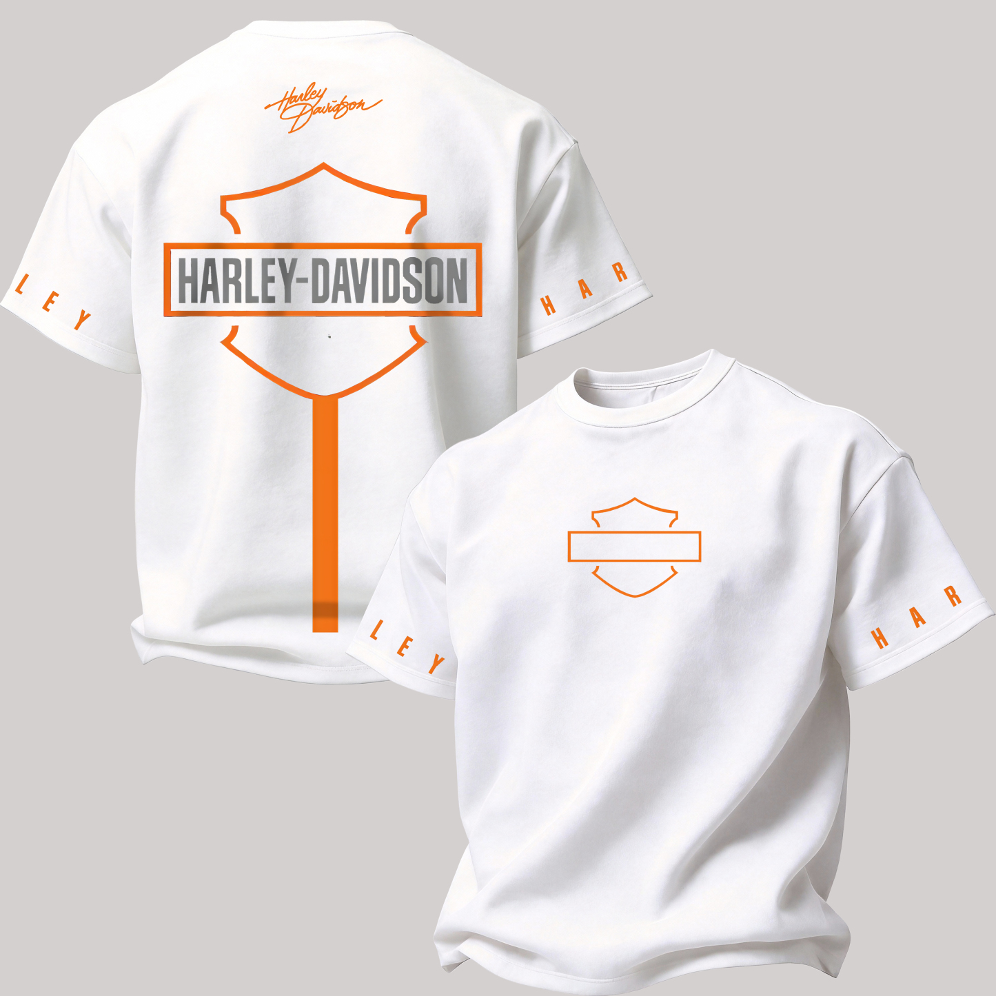  Motorcycles Printed Oversized Unisex T-shirt