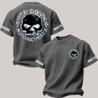  Motorcycles Printed Oversized Unisex T-shirt