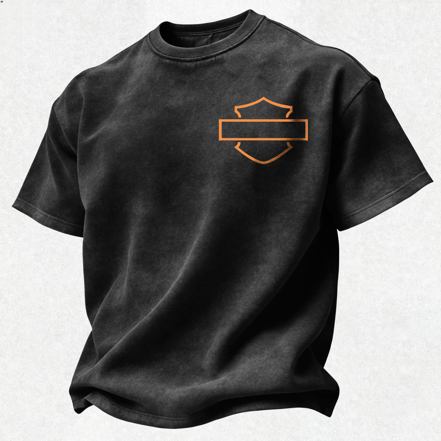  Motorcycles Printed Unisex Washed T-Shirt