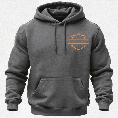  Motorcycles Printed Fleece-lined Unisex Hoodie
