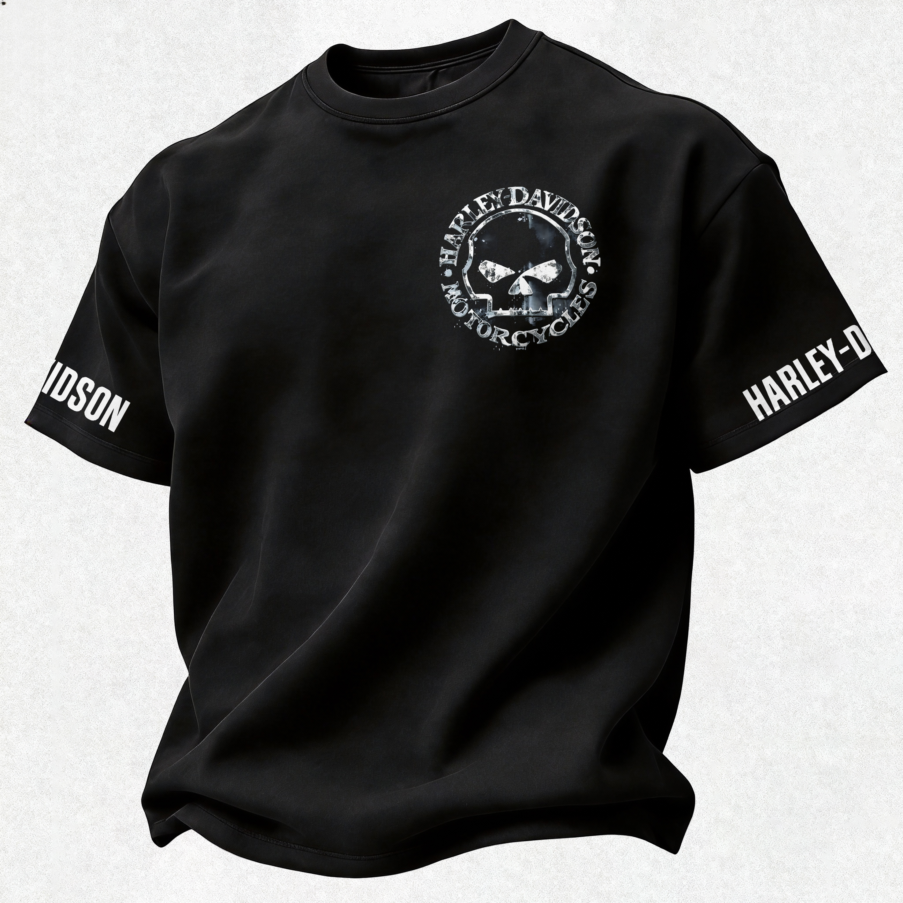  Motorcycles Printed Oversized Unisex T-shirt