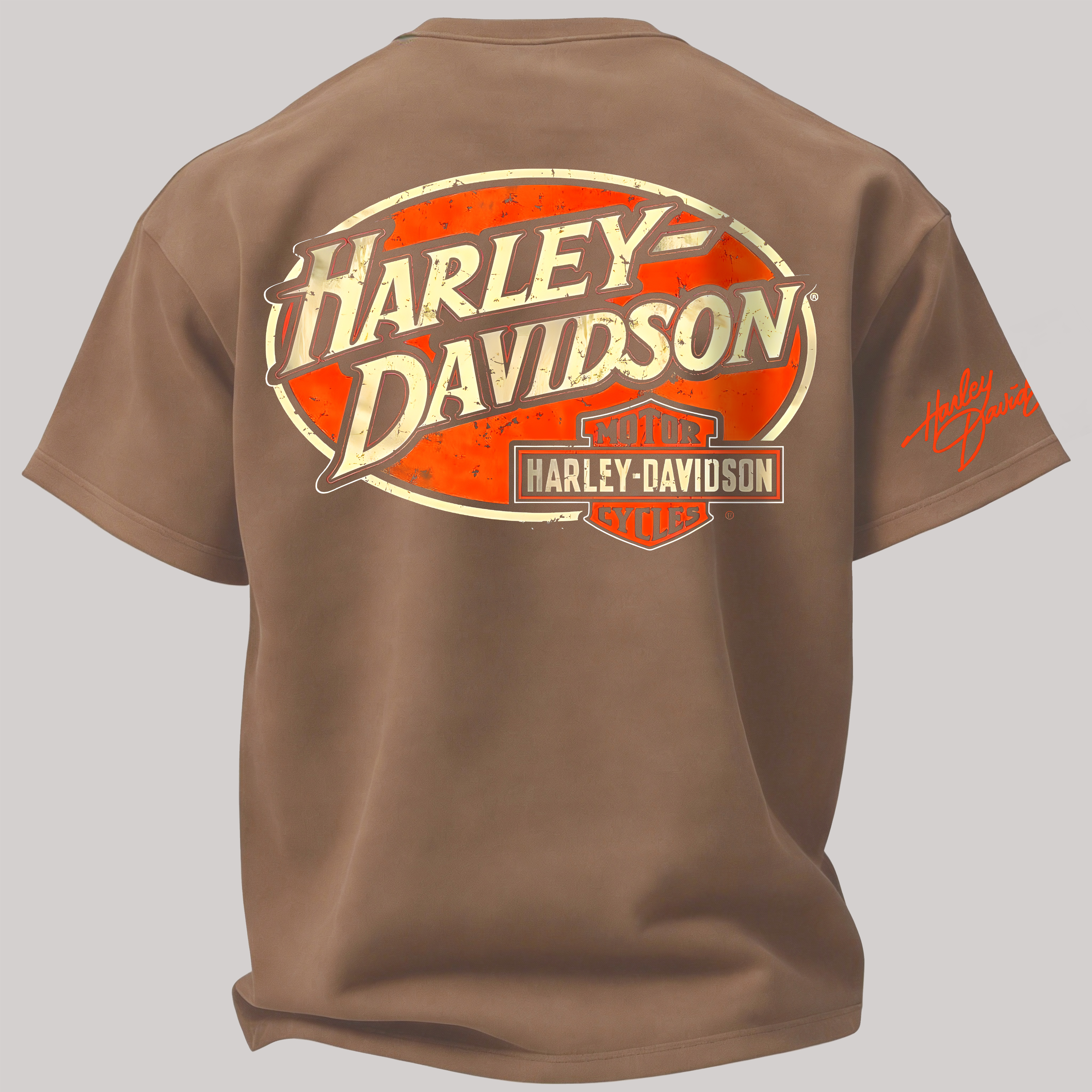  Motorcycles Printed Oversized Unisex T-shirt