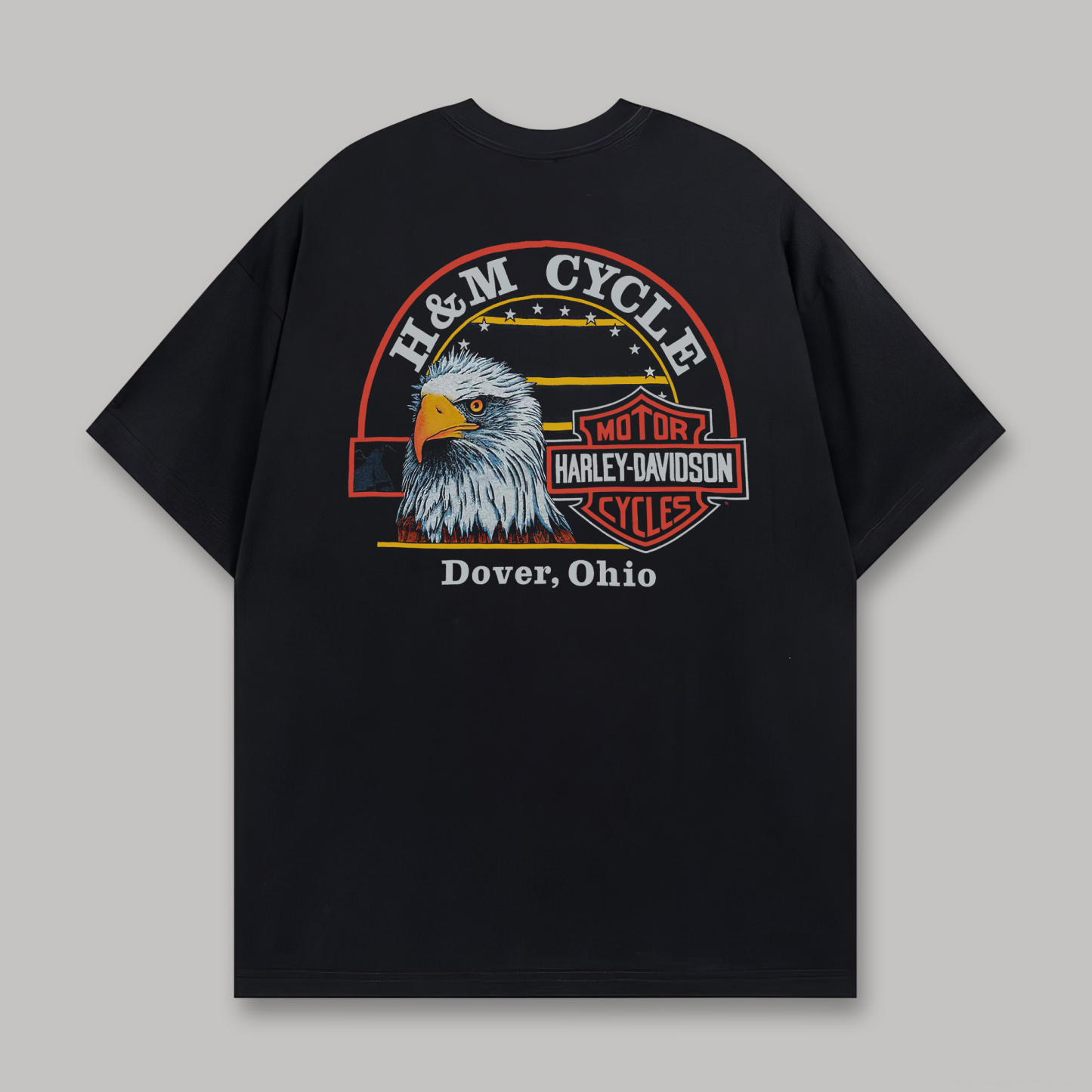 Harley-Davidson Motorcycles Printed Oversized Unisex T-shirt