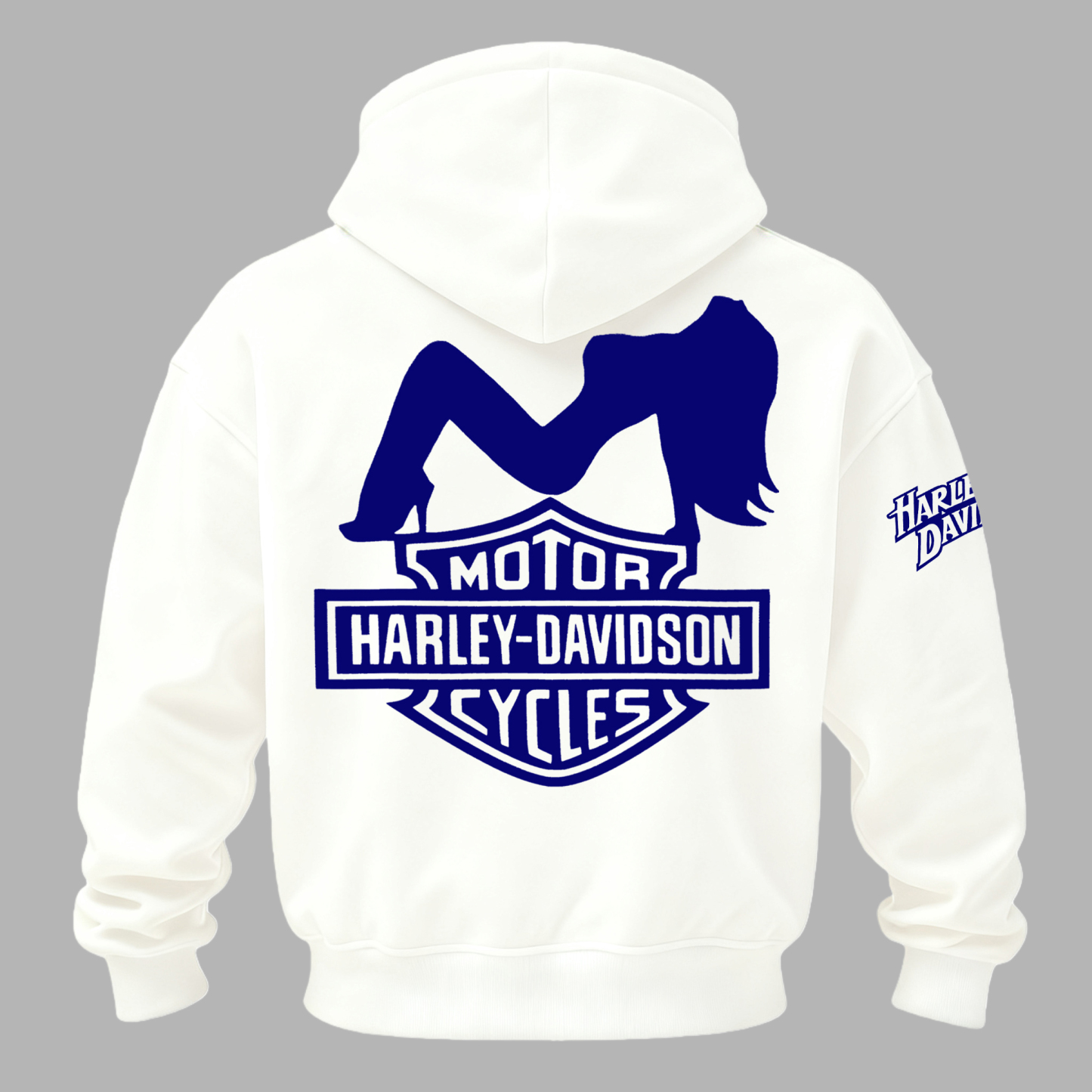  Motorcycles Printed Fleece-lined Unisex Hoodie