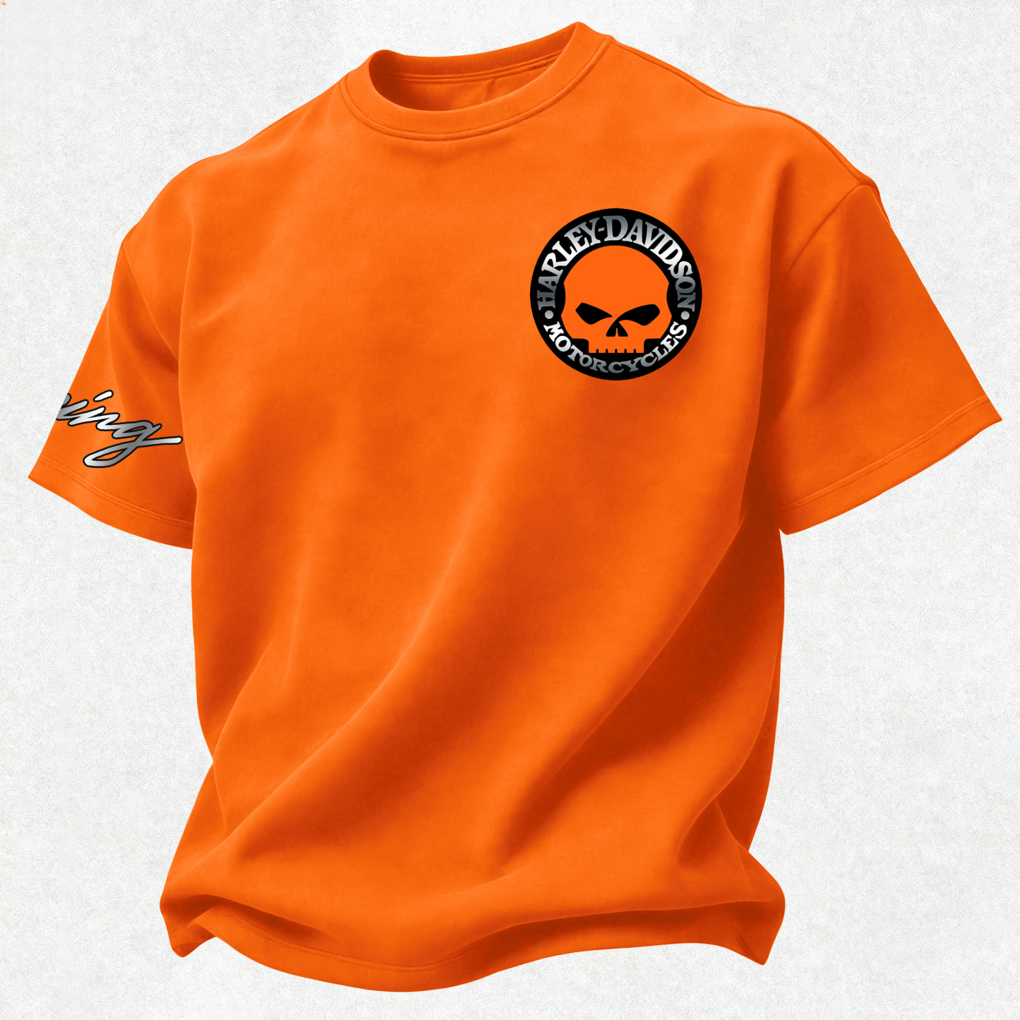  Motorcycles Printed Oversized Unisex T-shirt