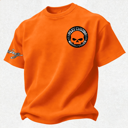  Motorcycles Printed Oversized Unisex T-shirt