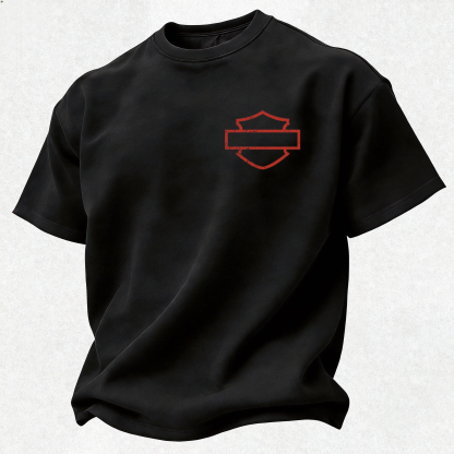  Motorcycles Printed Oversized Unisex T-shirt