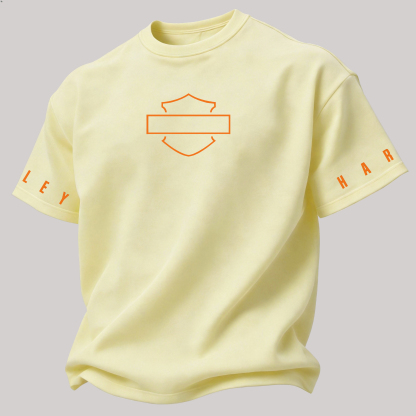  Motorcycles Printed Oversized Unisex T-shirt