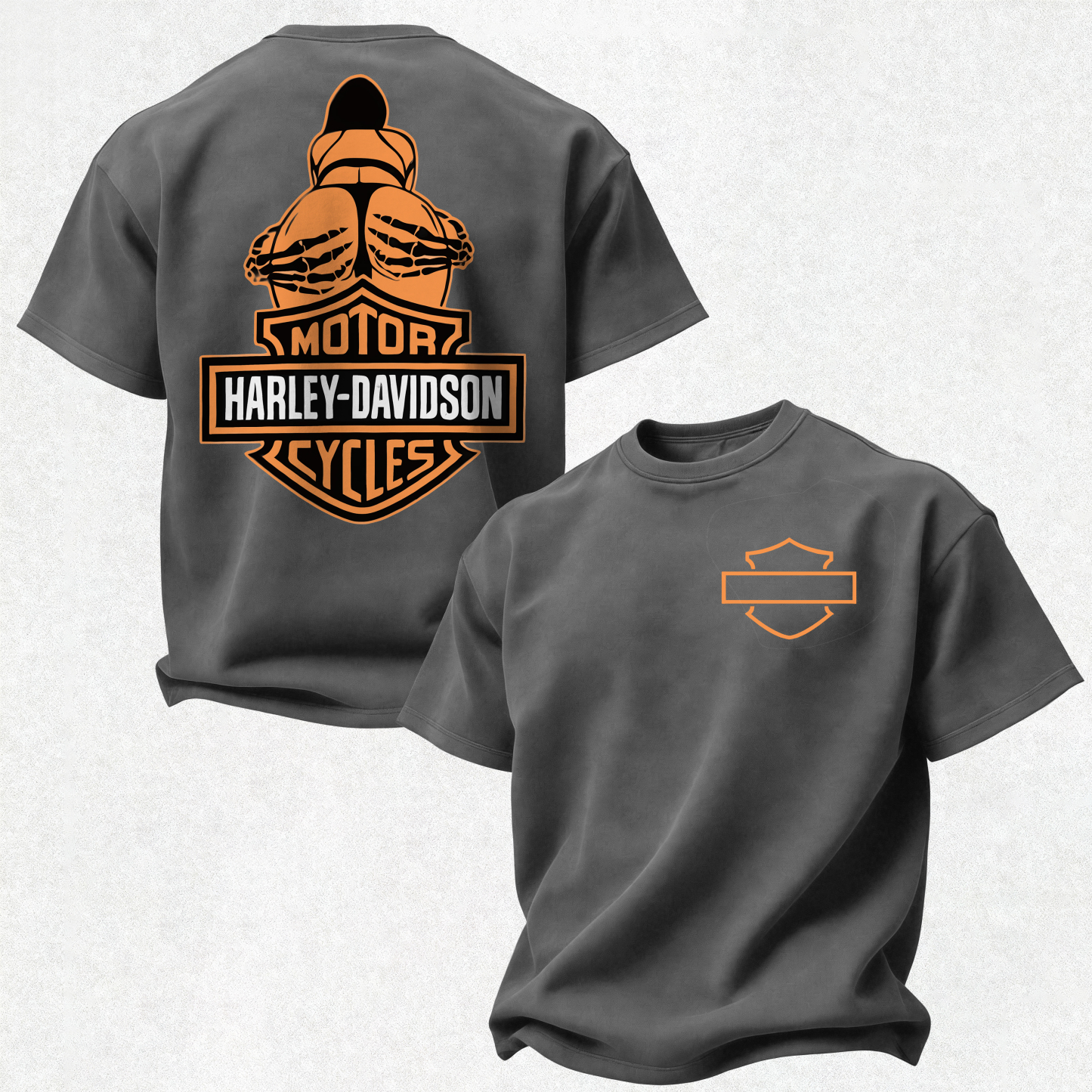  Motorcycles Printed Oversized Unisex T-shirt