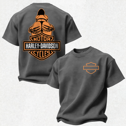  Motorcycles Printed Oversized Unisex T-shirt