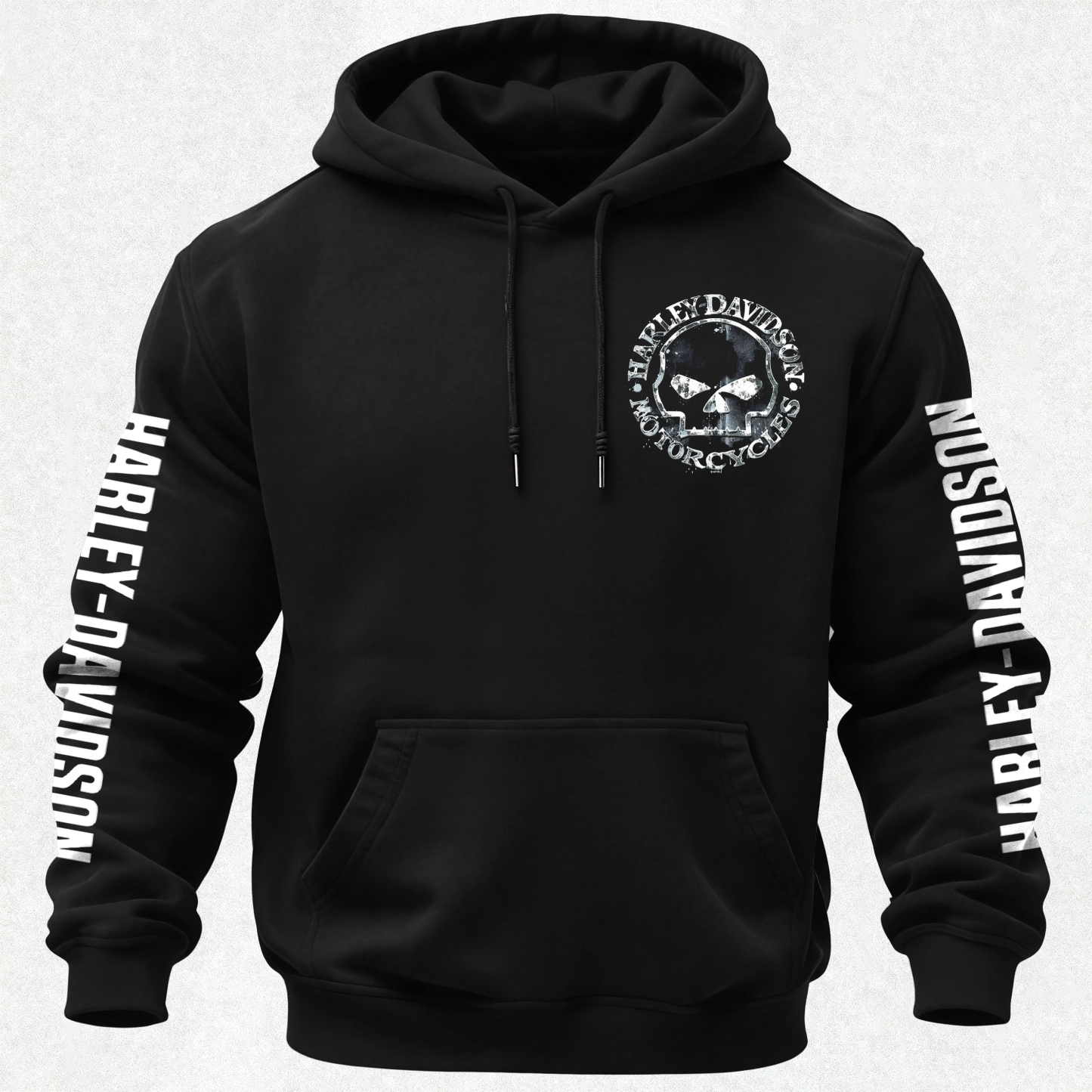 Motorcycles Printed Fleece-lined Unisex Hoodie