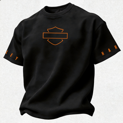  Motorcycles Printed Oversized Unisex T-shirt