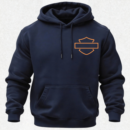  Motorcycles Printed Fleece-lined Unisex Hoodie