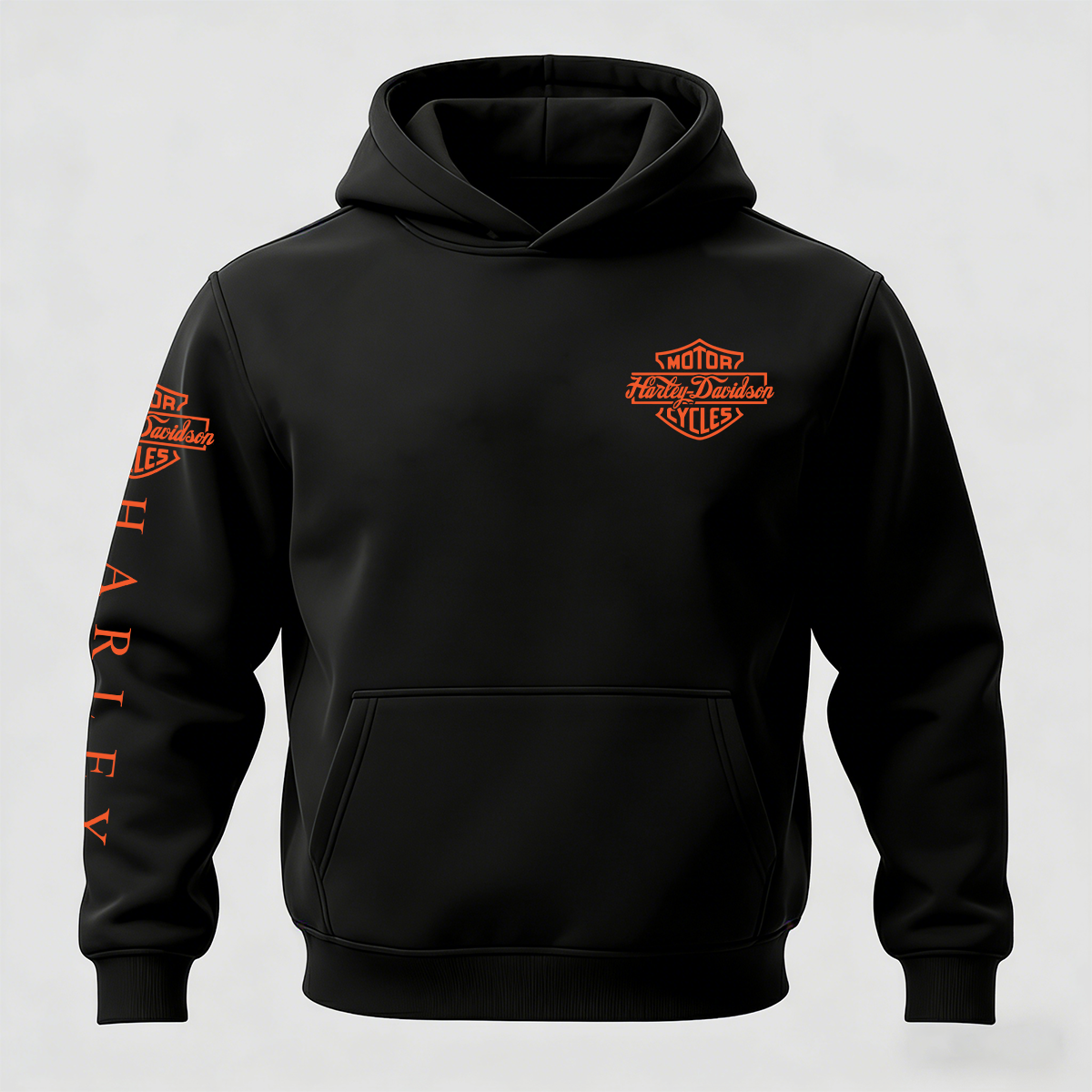  Motorcycles Printed Fleece-lined Unisex Hoodie