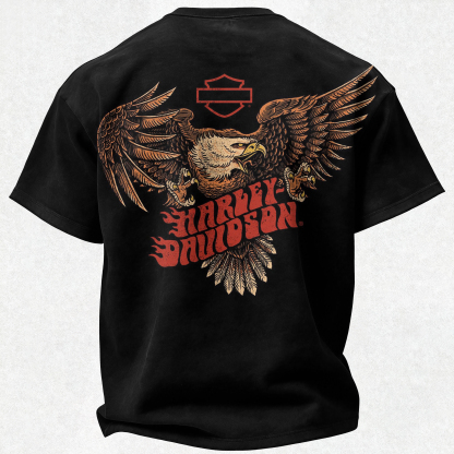  Motorcycles Printed Oversized Unisex T-shirt