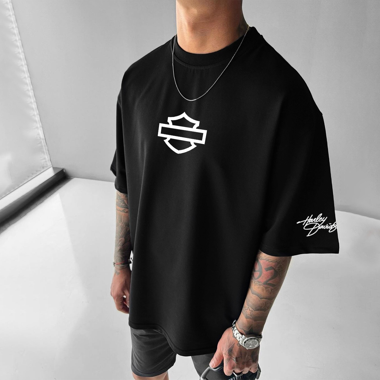  Flower Printed Oversized Unisex T-shirts