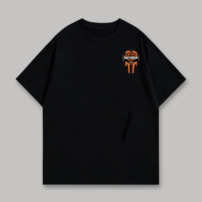  Motorcycles Printed Oversized Unisex T-shirt