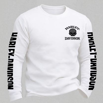  Motorcycles Printed Long Sleeves Men's T-shirt