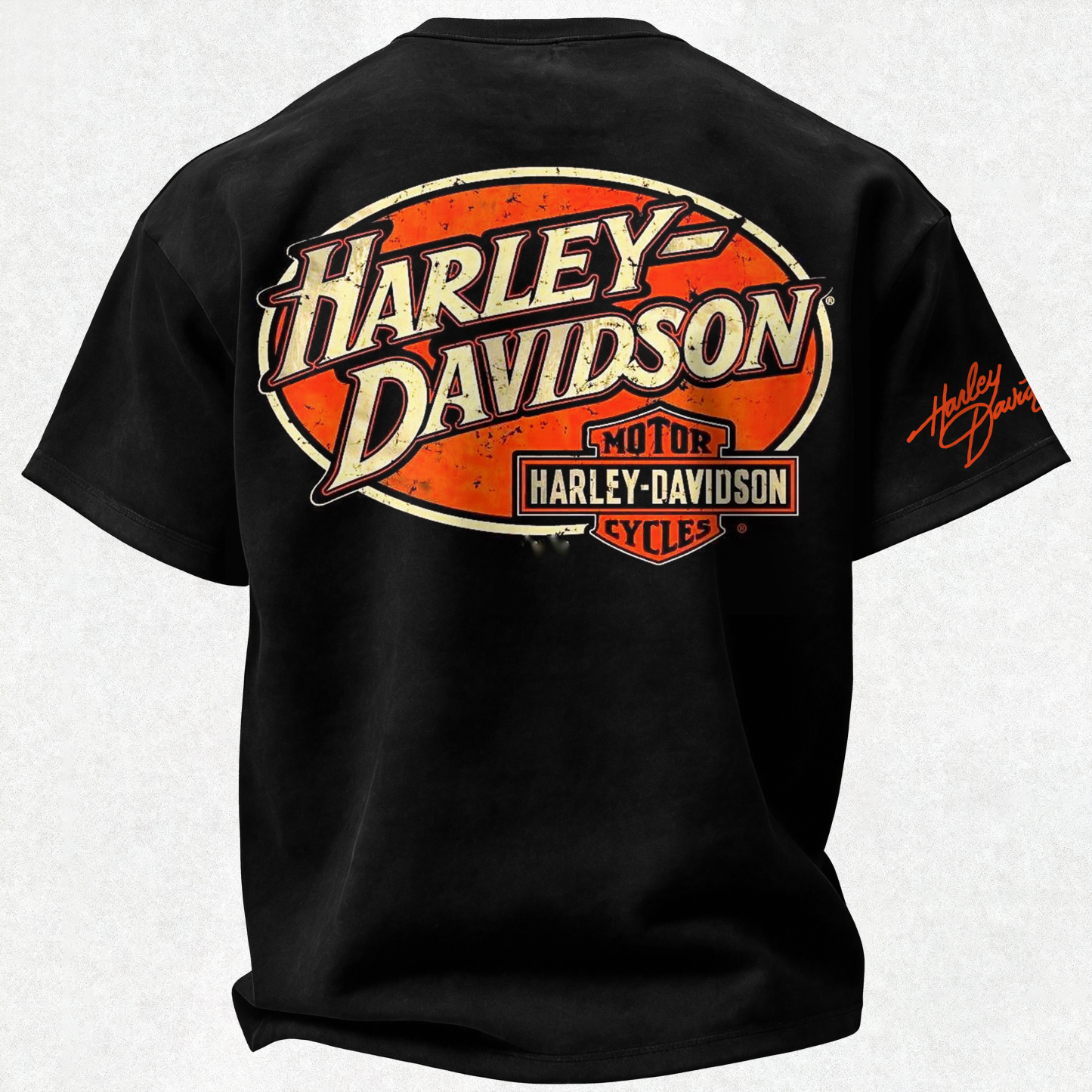  Motorcycles Printed Oversized Unisex T-shirt