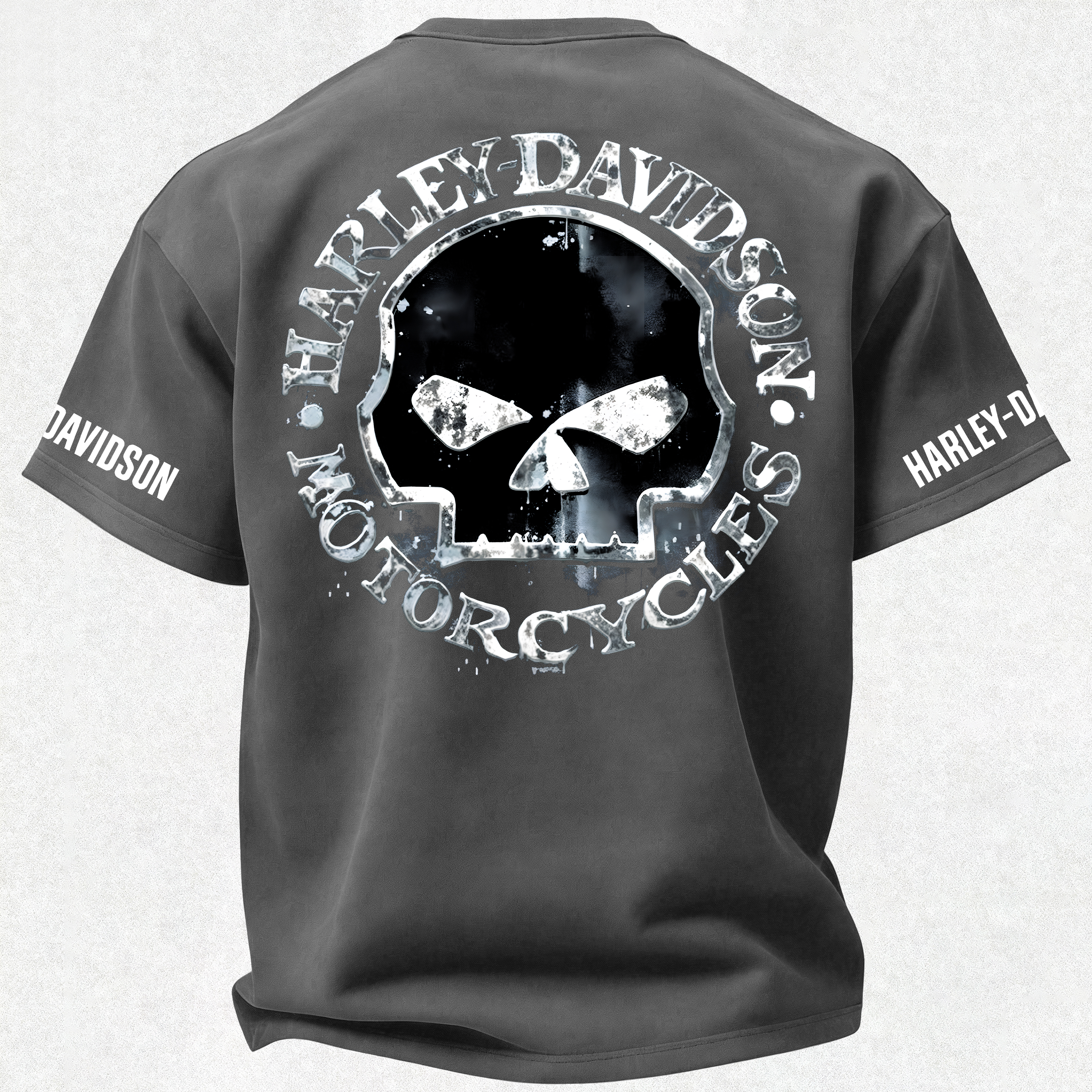  Motorcycles Printed Oversized Unisex T-shirt