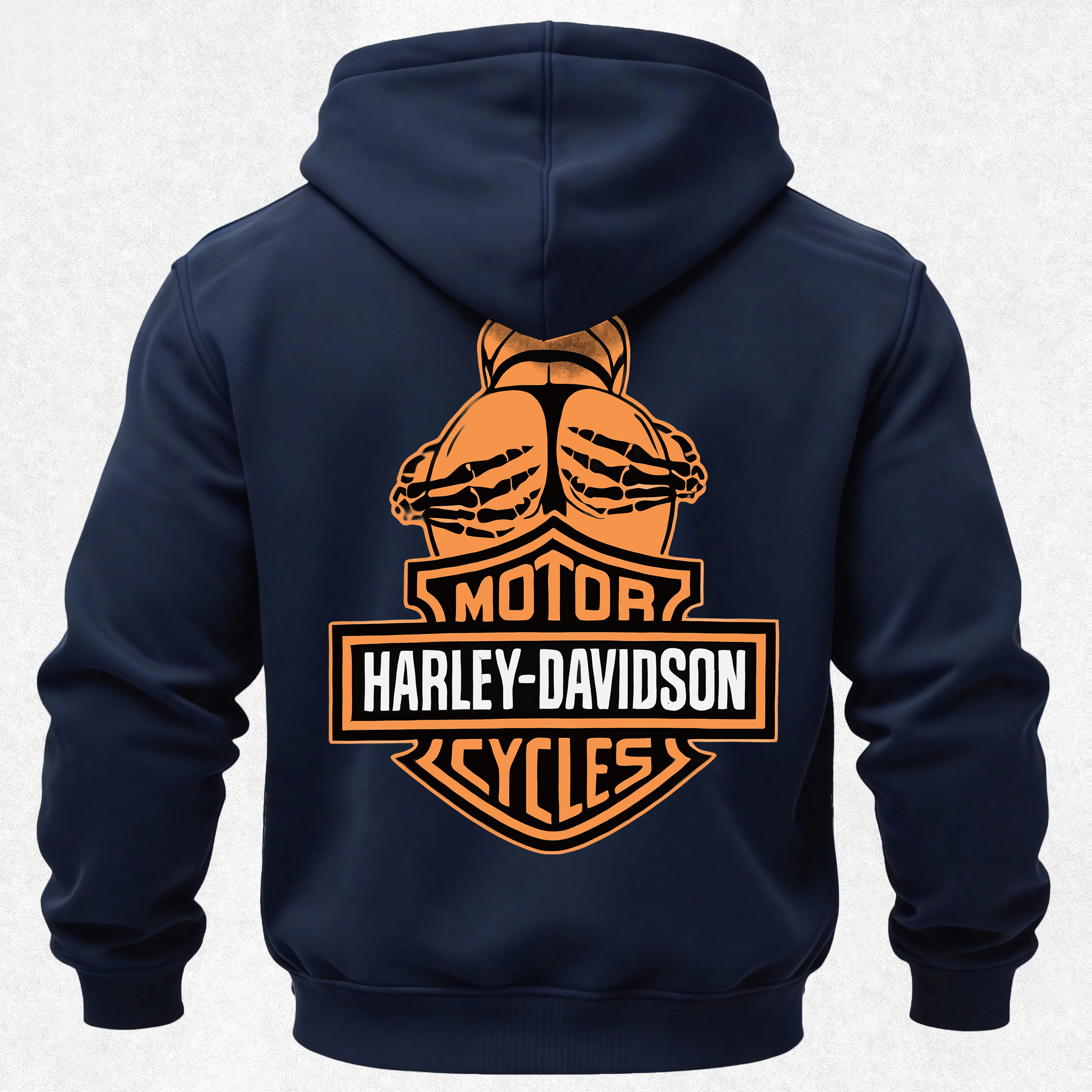  Motorcycles Printed Fleece-lined Unisex Hoodie