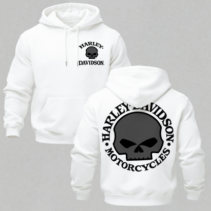  Motorcycles Printed Fleece-lined Unisex Hoodie