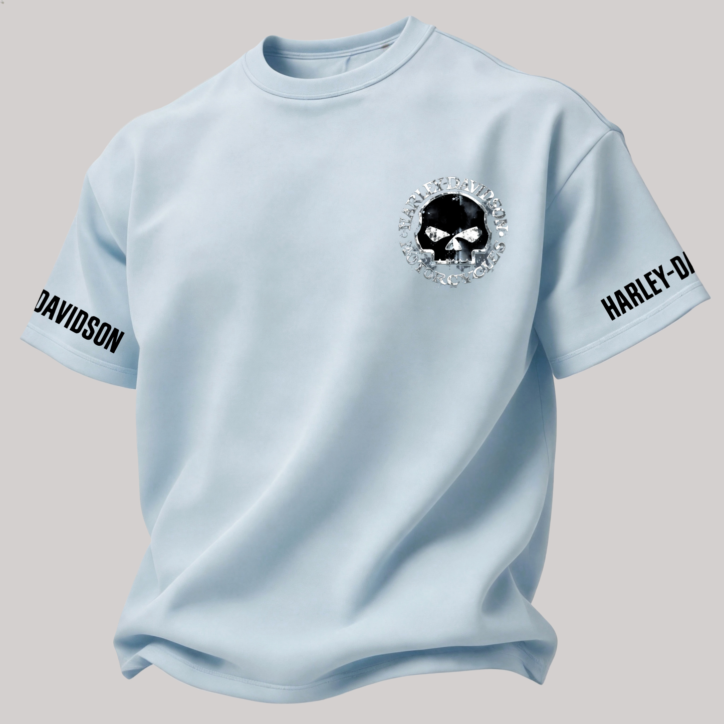  Motorcycles Printed Oversized Unisex T-shirt