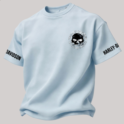  Motorcycles Printed Oversized Unisex T-shirt