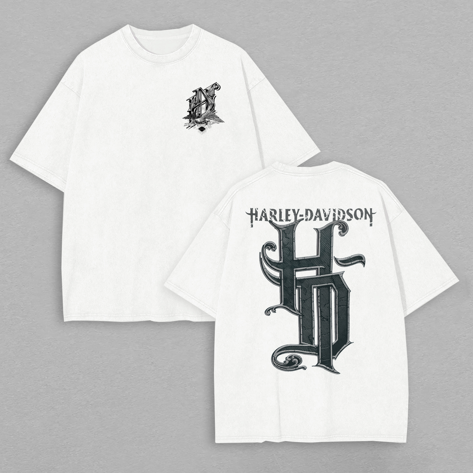  Printed Oversized Unisex T-shirt