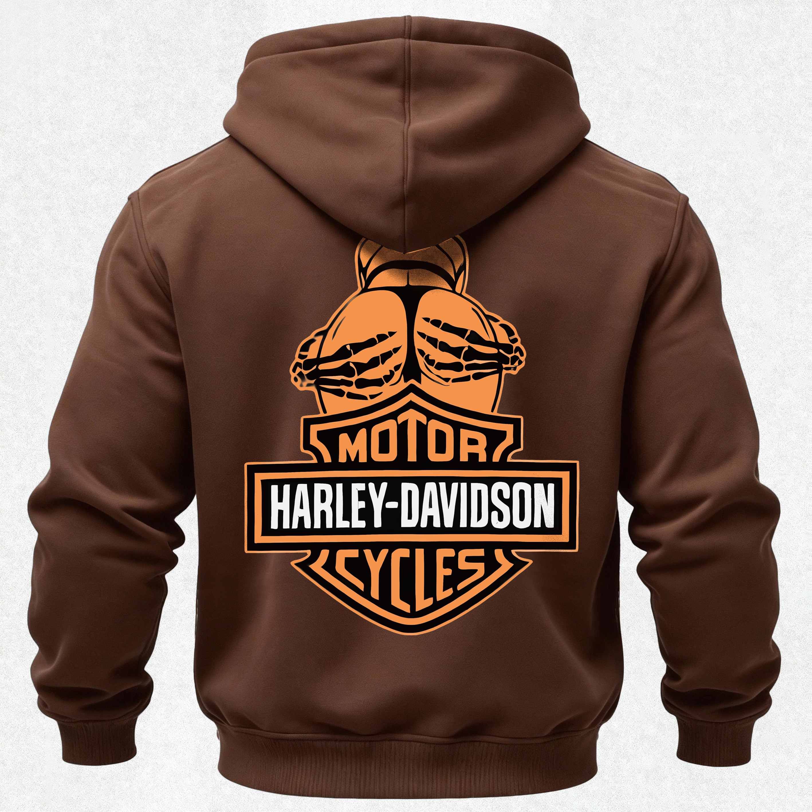  Motorcycles Printed Fleece-lined Unisex Hoodie