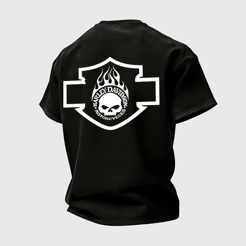  Motorcycles Printed Unisex Oversized T-shirts