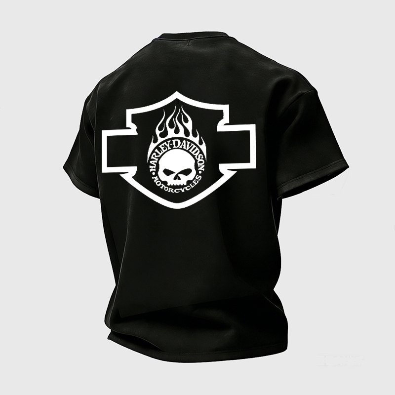  Motorcycles Printed Unisex Oversized T-shirts