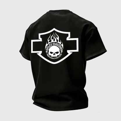  Motorcycles Printed Unisex Oversized T-shirts