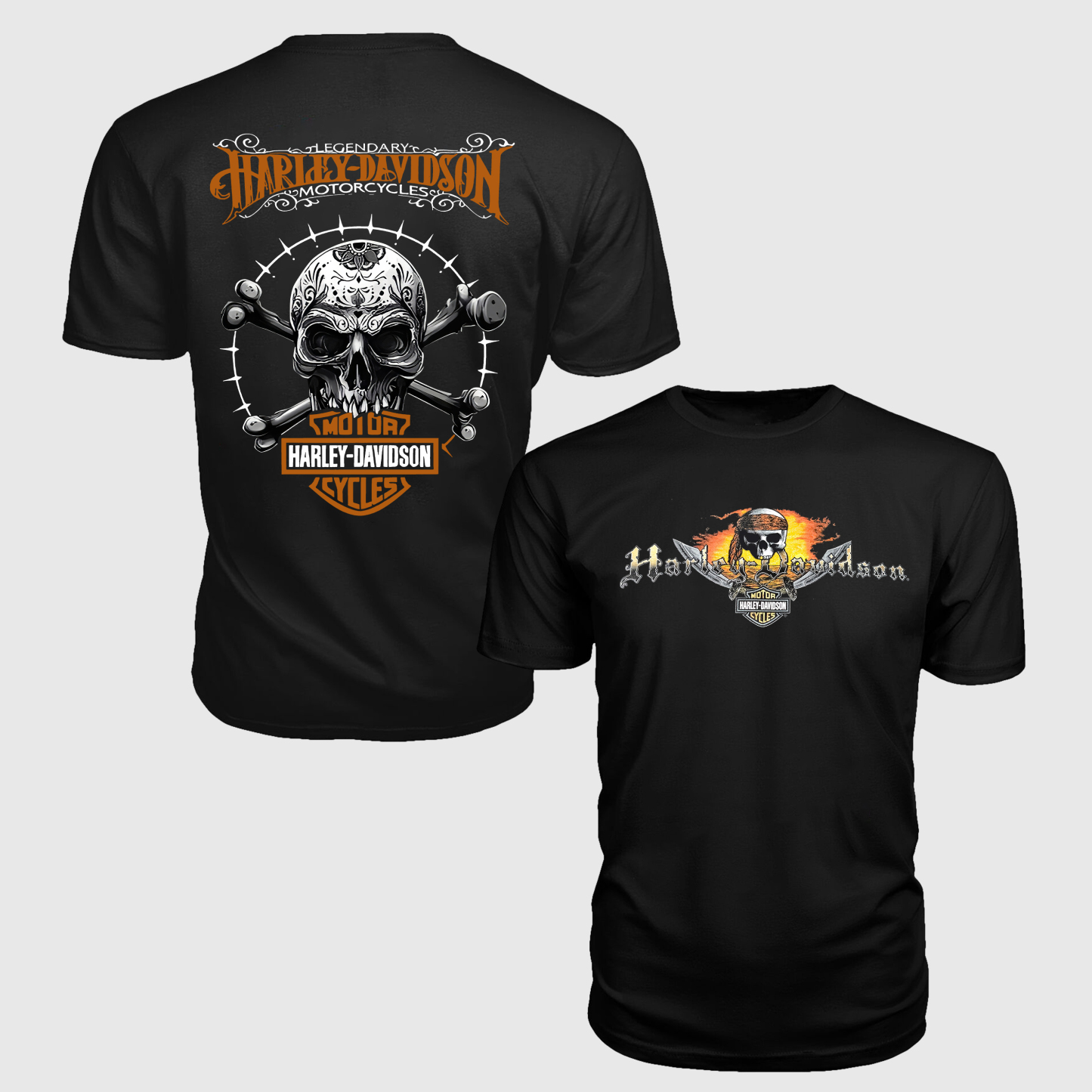 Harley-Davidson Motorcycles Printed Unisex Oversized T-shirt