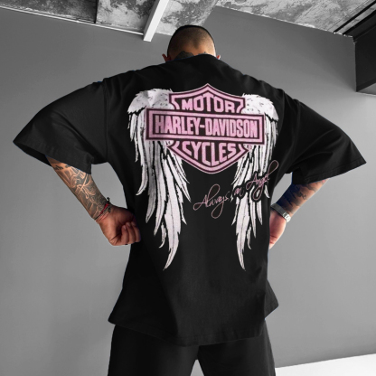  Motorcycles Printed Oversized Unisex T-shirt