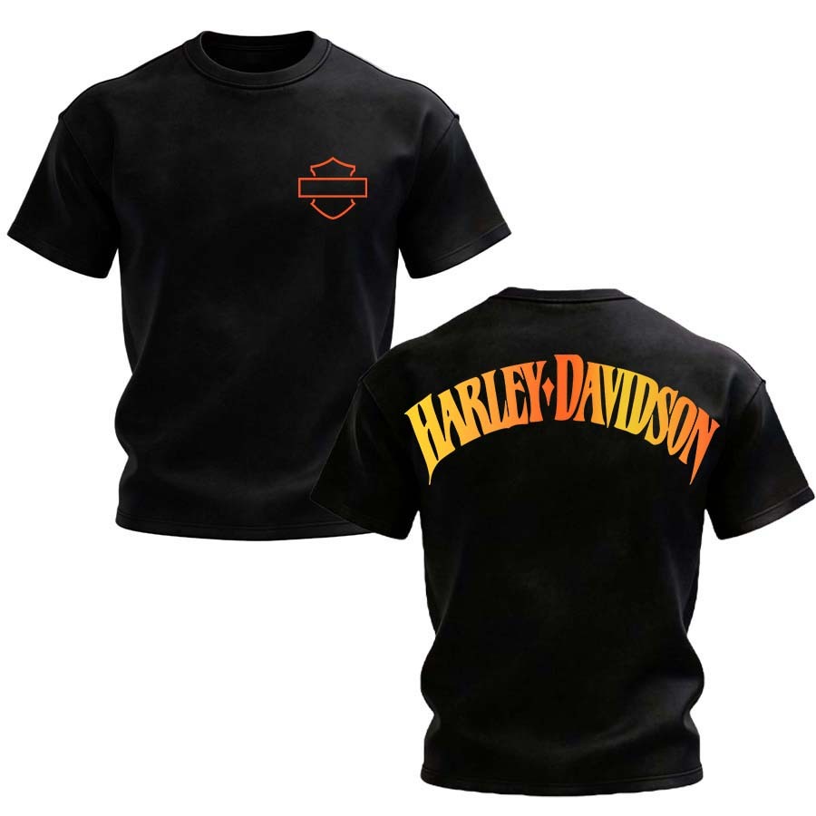 Harley-Davidson Printed Unisex Oversized T-shirt