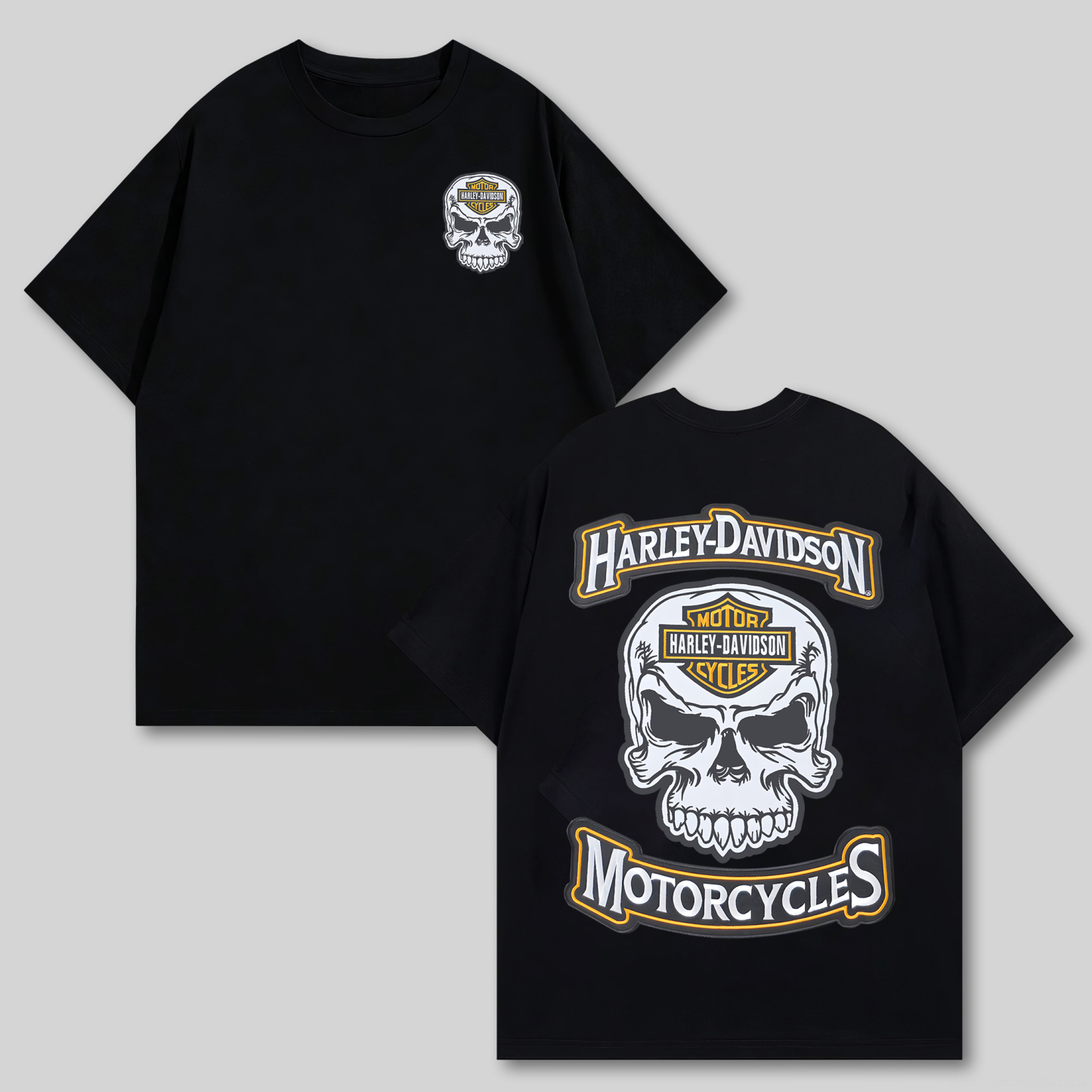  Motorcycles Printed Oversized Unisex T-shirt
