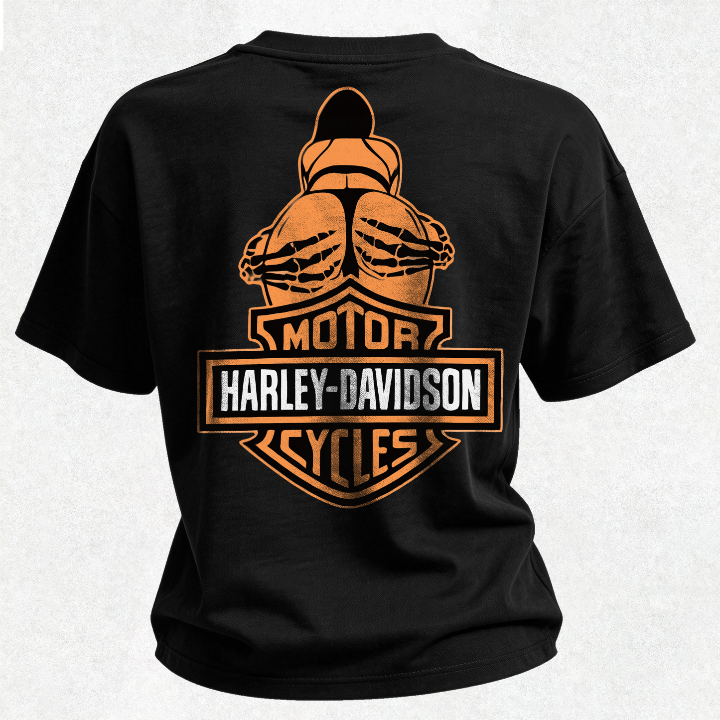  Motorcycles Printed V-Neck Women's T-shirt