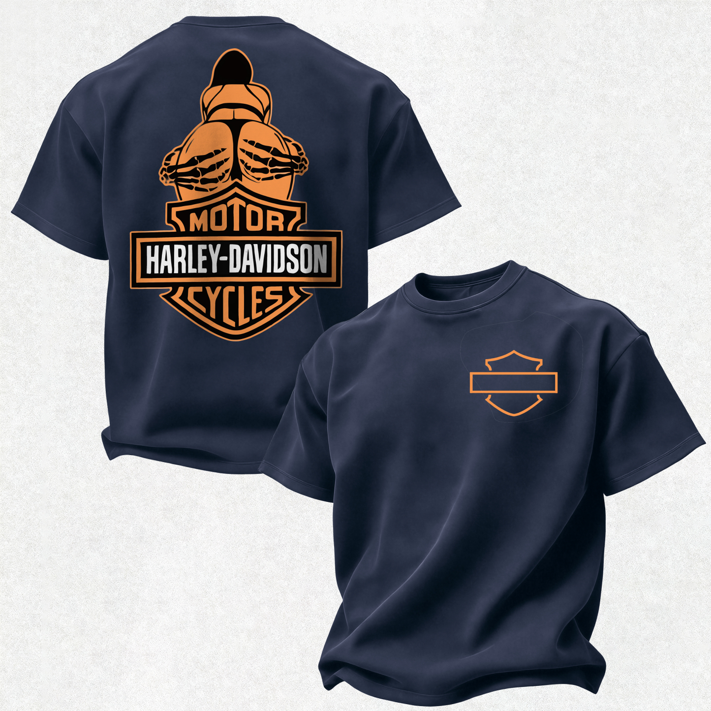  Motorcycles Printed Oversized Unisex T-shirt