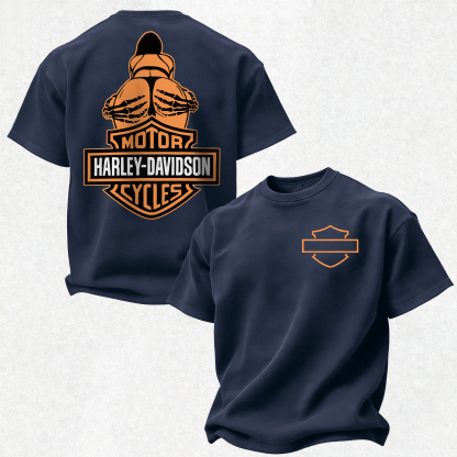  Motorcycles Printed Oversized Unisex T-shirt