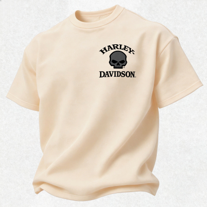  Motorcycles Printed Oversized Unisex T-shirt