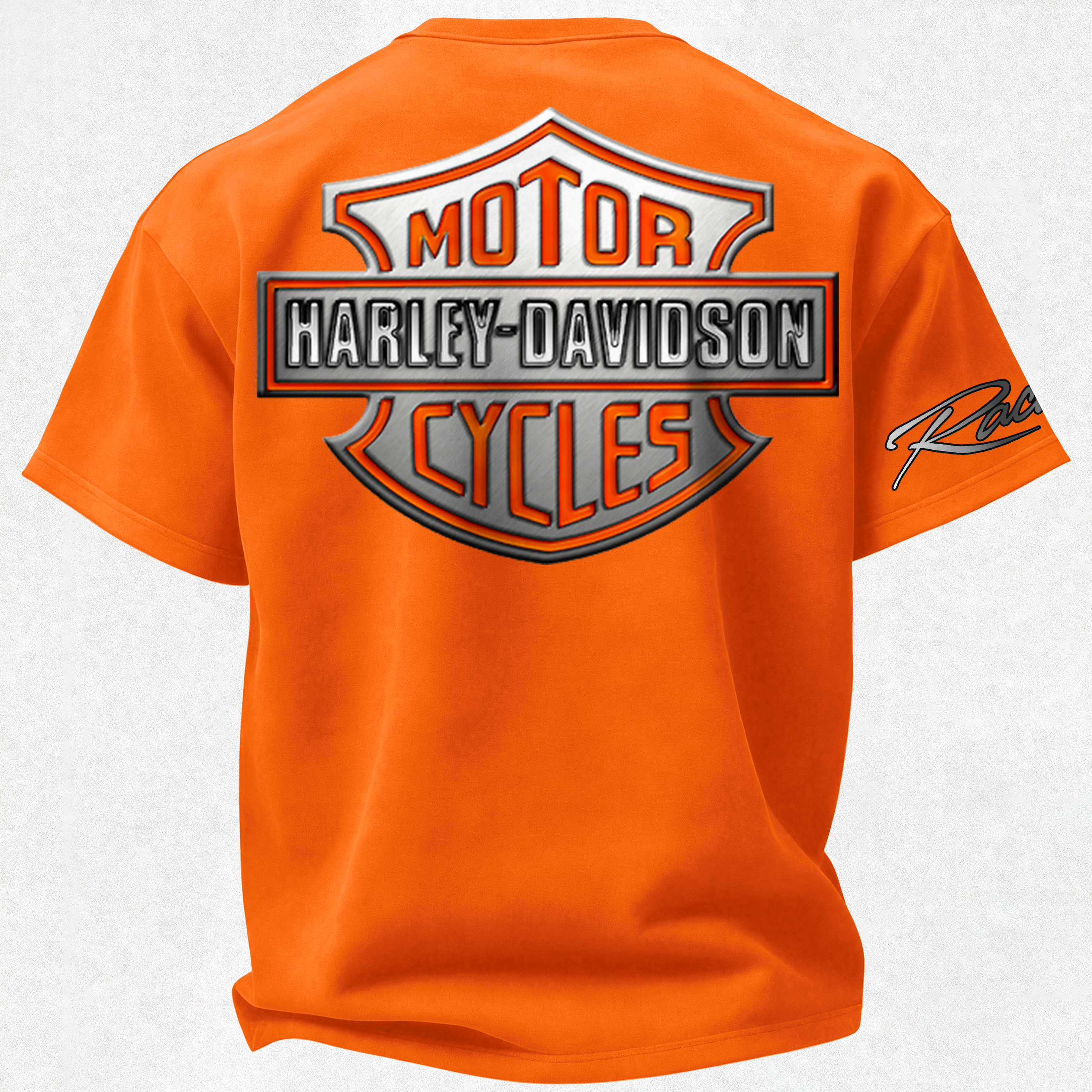  Motorcycle Racing Printed Oversized Unisex T-shirt