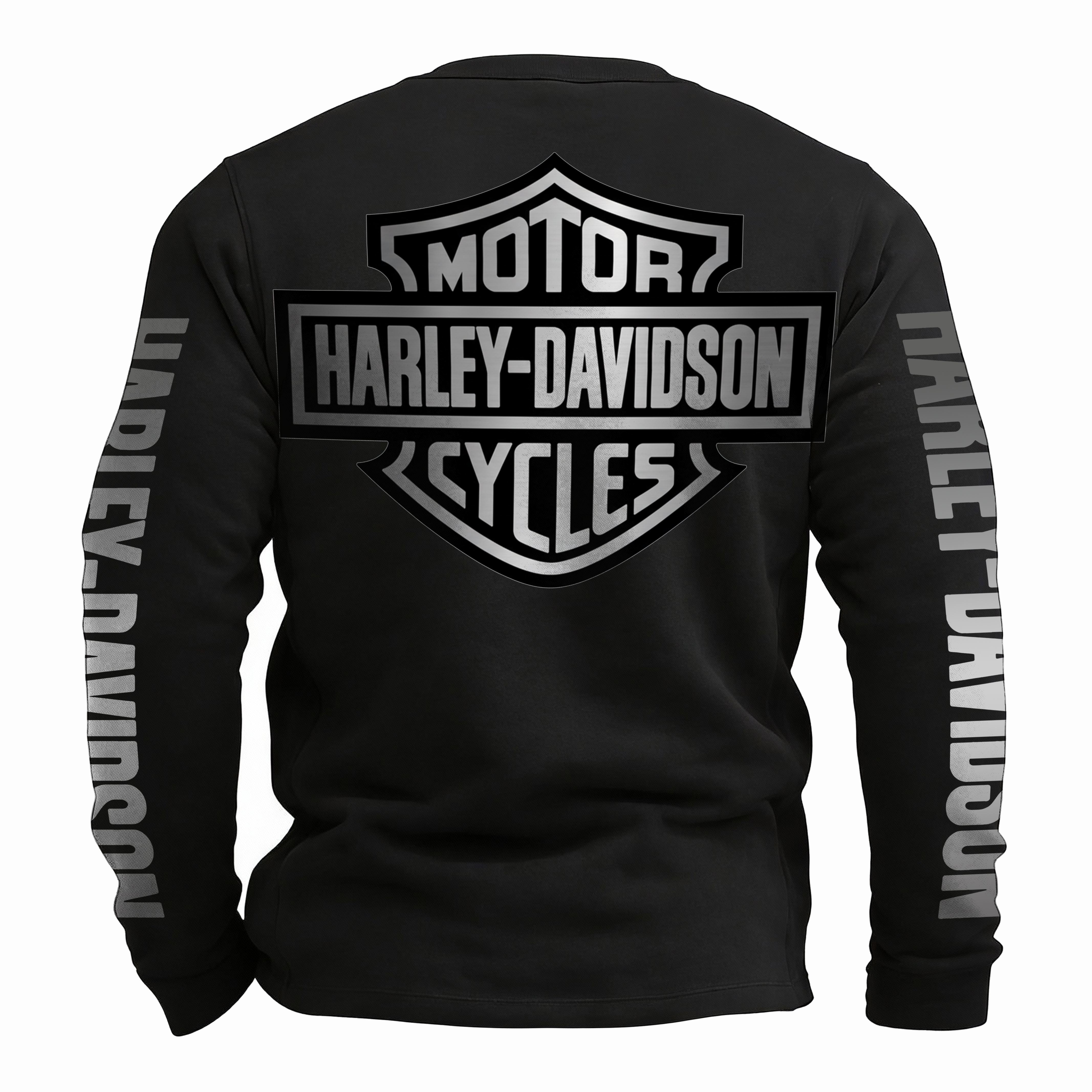  Motorcycles Printed Long Sleeves Men's T-shirt