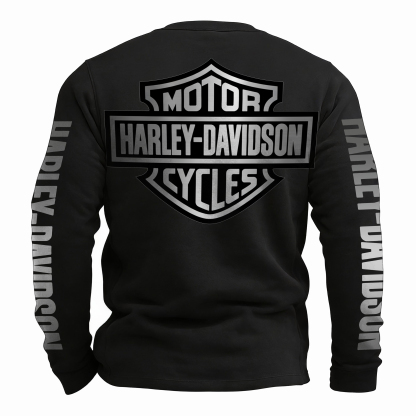  Motorcycles Printed Long Sleeves Men's T-shirt
